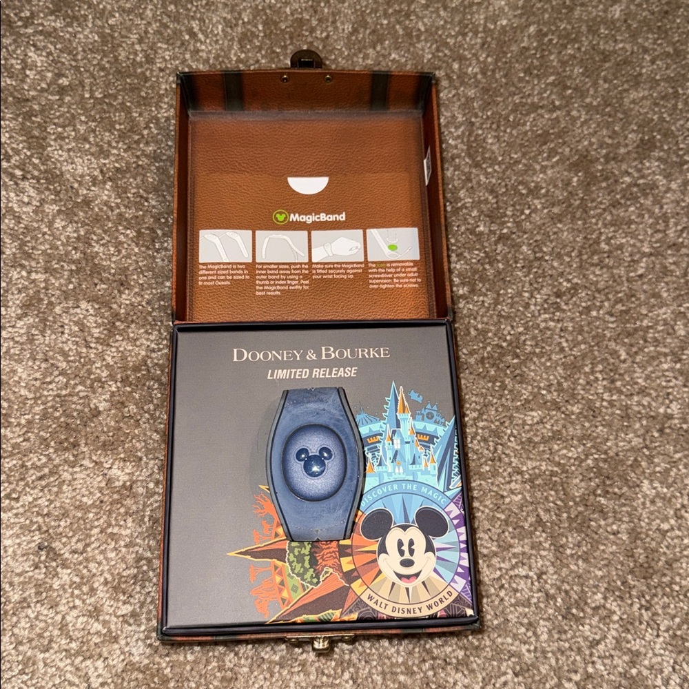 Dooney & Bourke Limited Release Blue Disney MagicBand. JJ